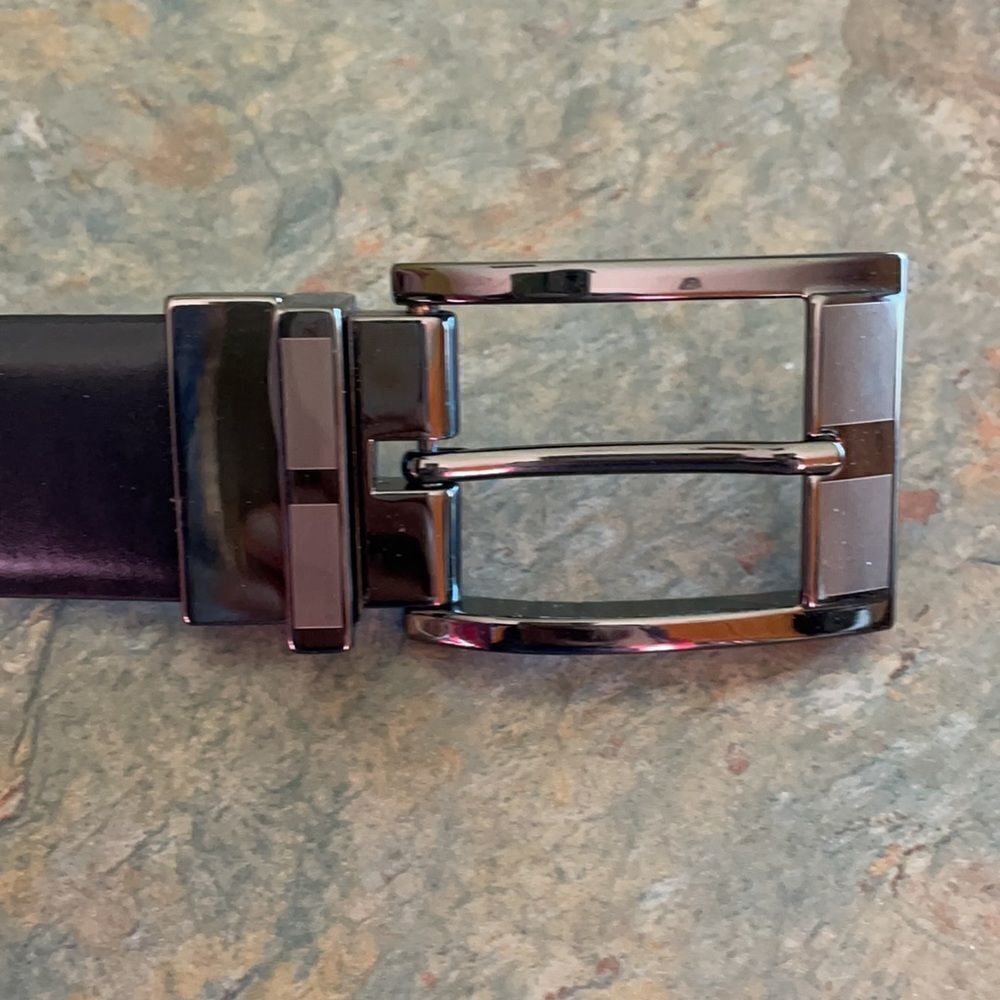 Genuine Leather size 34 Black Belt New